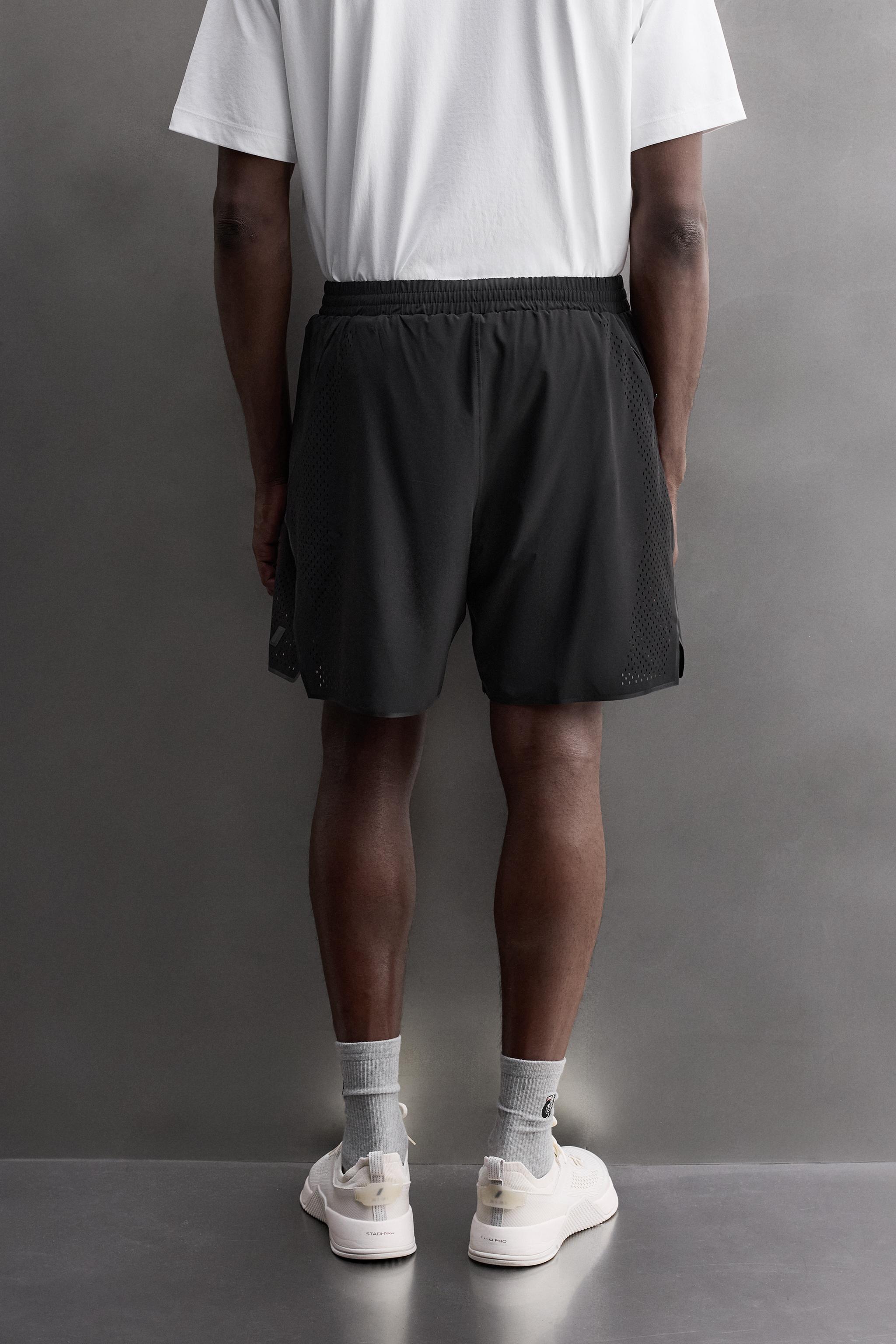 9" COMBINATION PERFORATED SHORTS